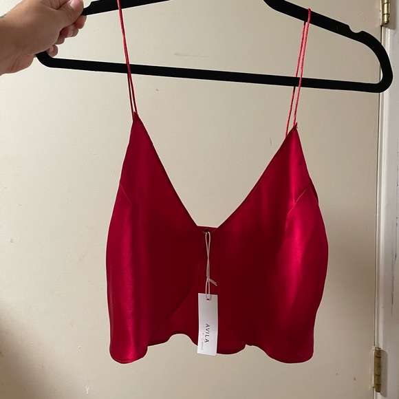 Avila by DN cami tank in red size S - Picture 5 of 9